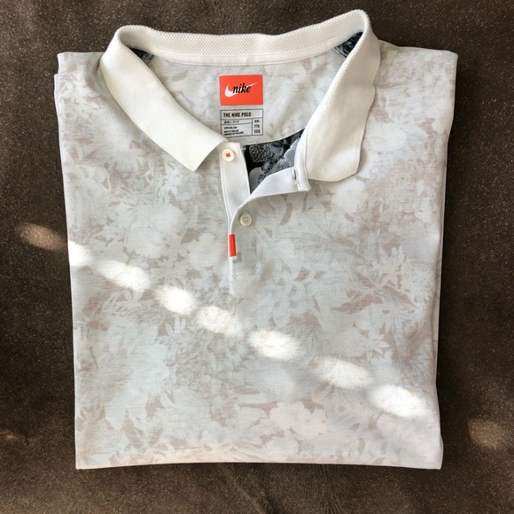 Nike The Nike Polo Unisex Gold Floral 